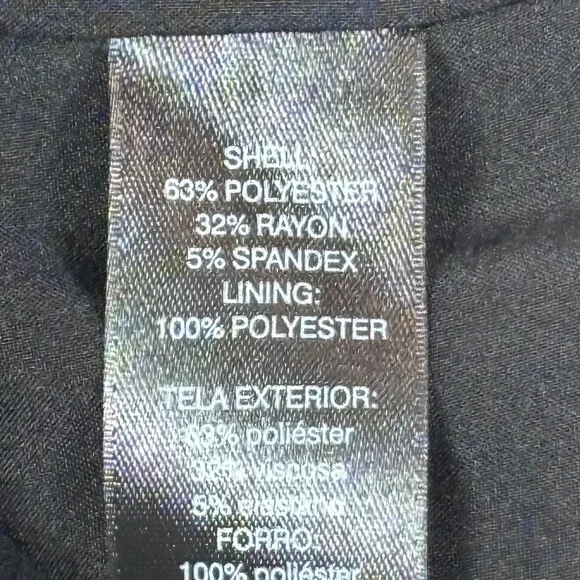 White House Black Market The Boot Grey Houndstooth Bootcut Dress Pants Womens 4 - Picture 13 of 14